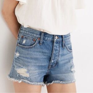 Madewell Relaxed Denim Shorts Size 26